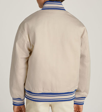 Tommy Hilfiger Jacket - Twill Badge Varsity - Classic+ Beige