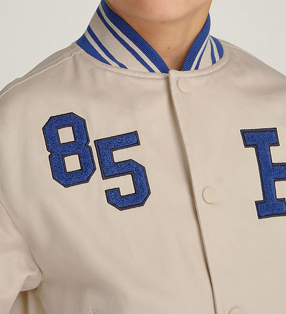 Tommy Hilfiger Jacket - Twill Badge Varsity - Classic+ Beige