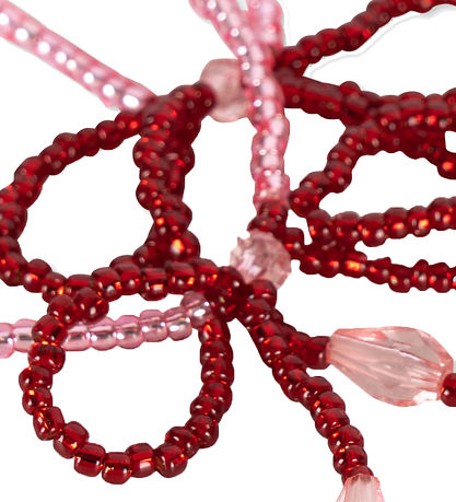 Konges Sløjd Jewelery - Bracelet/Necklace - Mellow Rose/Rio Red