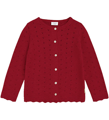 Hust and Claire Cardigan - Prjónað - Caren - Teaberry