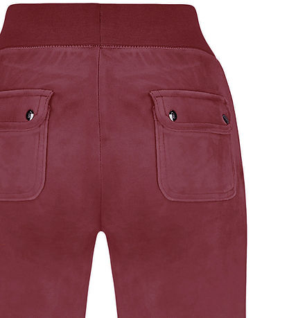 Juicy Couture Velvet Trousers - Set Ray - Tawny Port