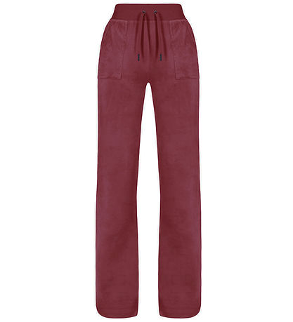Juicy Couture Velvet Trousers - Set Ray - Tawny Port