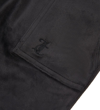 Juicy Couture Velvet Trousers - Layla Pocket - Black