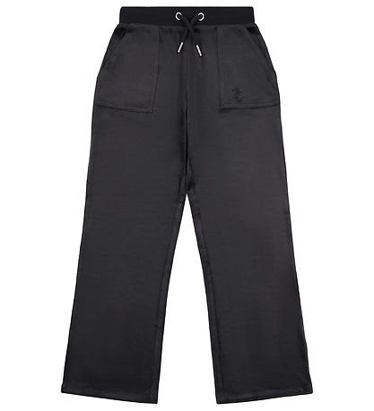 Juicy Couture Velvet Trousers - Layla Pocket - Black