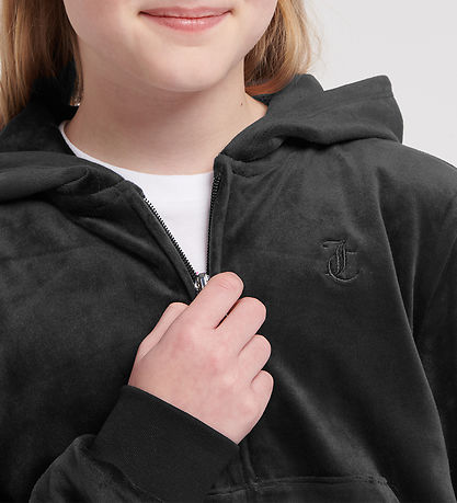 Juicy Couture Cardigan - Velvet - Halan Oversized - Black