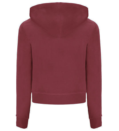 Juicy Couture Cardigan velúr - Robertson - Tawny Port