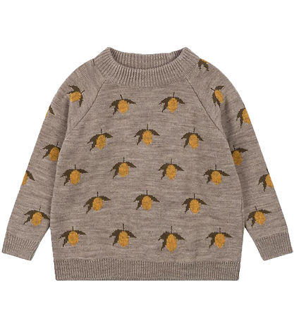Konges Sløjd Blouse - Knitted - Belou - Lemon