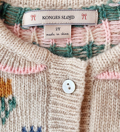 Konges Sløjd Cardigan - Knitted - Belou - Tulip