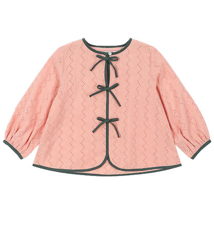 Konges Sløjd Skyrta - Rilla Bow - Mellow Rose