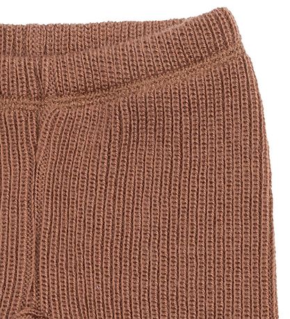 Joha Leggings - Knitted - Wool - Brown