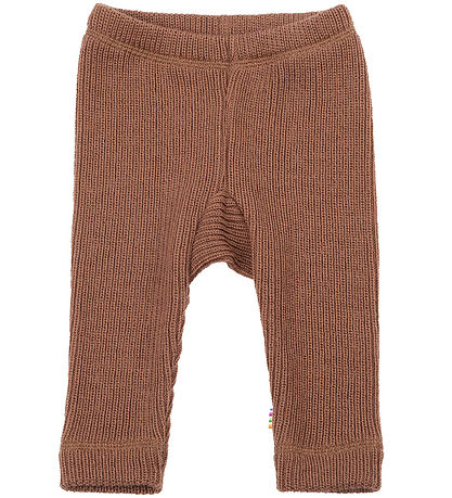 Joha Leggings - Knitted - Wool - Brown