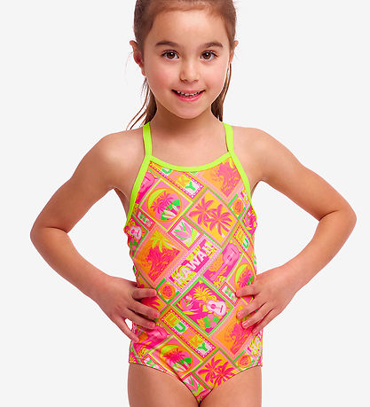 Funkita Baddräkt - Tryckt One Styck - UV50+ - Hula Bula