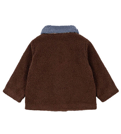 Konges Sløjd Fleecemantel - Teddy - Calin Rocket - Cappuccino