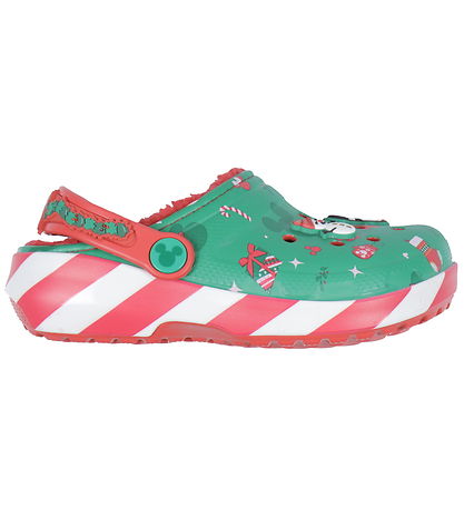 Crocs Sandals w. Lining - Mickey Xmas Lined Classic Clog K - Mul