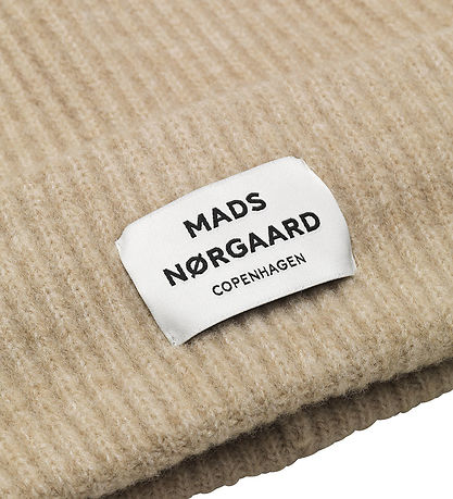 Mads Nørgaard Beanie - Wool - Tosca Anju - Cream Brulee