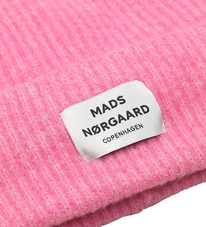 Mads Nørgaard Beanie - Wool - Tosca Anju - Cotton Candy