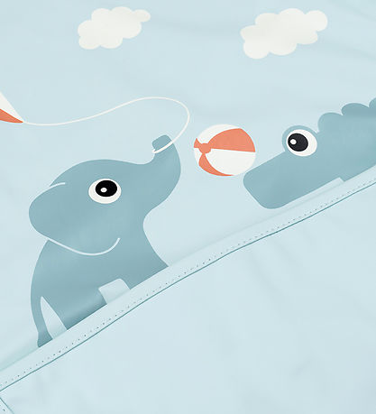 Done by Deer Bib - PU - Playground Blue