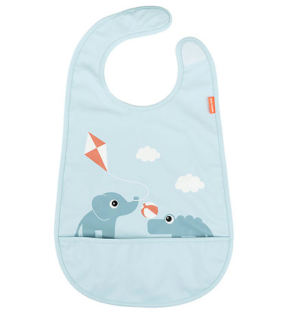 Done by Deer Bib - PU - Playground Blue