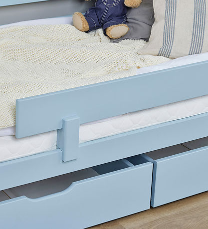 Hoppekids Drawers w. Wheels - 2 pcs - 70x160 cm - Dream Blue
