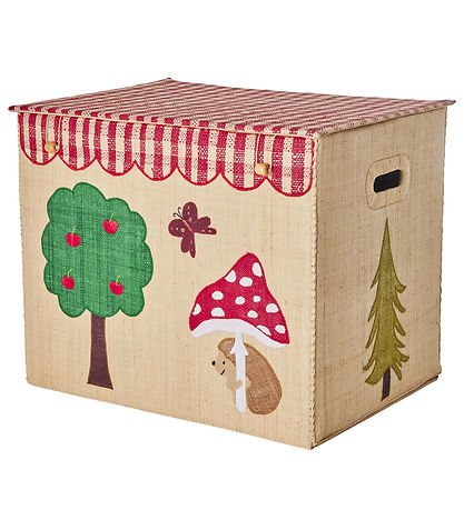 Rice Aufbewahrungskorb - Raffia - XL - Happy Forest Thema