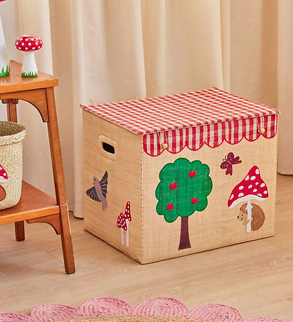 Rice Aufbewahrungskorb - Raffia - XL - Happy Forest Thema
