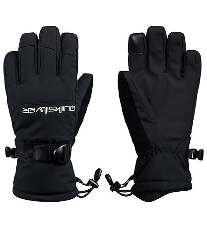 Quiksilver Gloves - Mission Youth - True Black