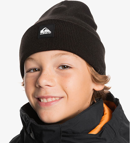 Bonnet Quiksilver - Tricoté - Brigade Jeunesse - True Black