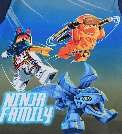 LEGO® Ninjago Bluse - LWTano 618 - Dark Navy m. Print