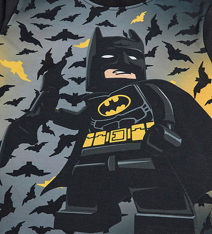 LEGO® Batman Bluse - LWTano 601 - Schwarz m. Print