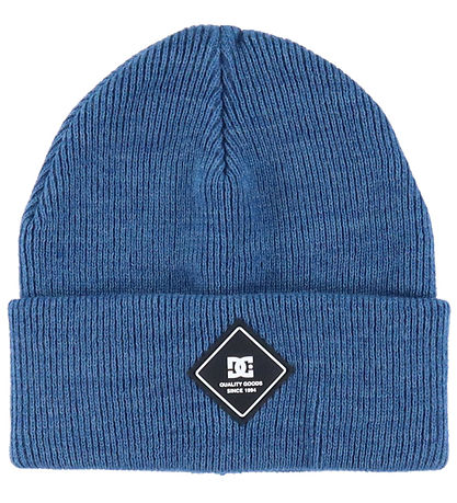 DC Beanie Knitted Label Dark Blue Shop now KW US