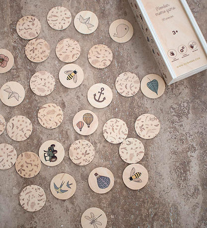 Filibabba Memory Game - Wood - 15 Pair - Anniversary edition