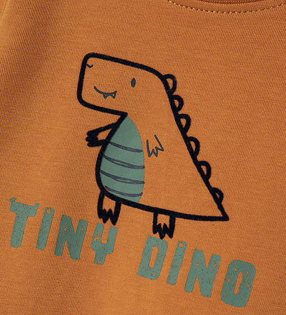 Name It Bluse - NbmVacion - Mandel/Dinosaur