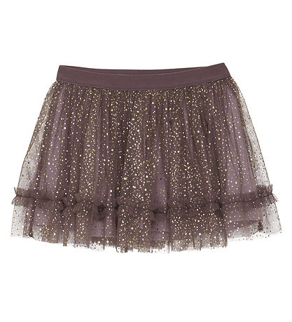 Creamie Skirt - Sea Fog w. Glitter