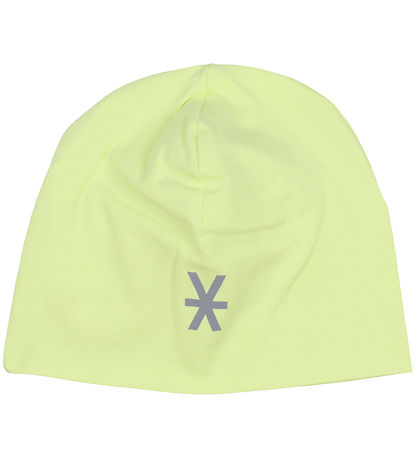 Gift - Ildhu Beanie - Bright Yellow w. Reflectors