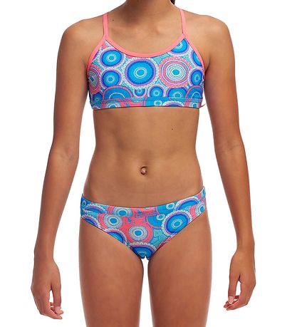 Funkita Bikinit - RacerBack - UV50+ - Nippuside Blue
