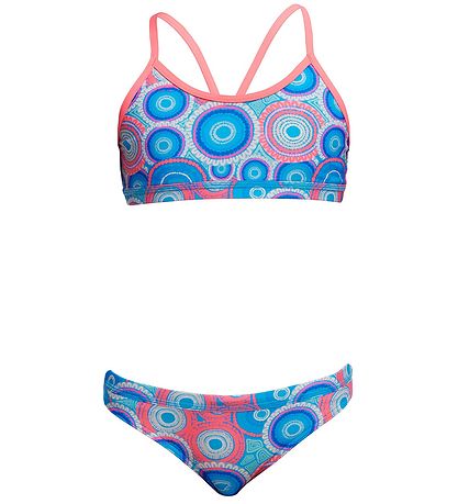 Funkita Bikinit - RacerBack - UV50+ - Nippuside Blue