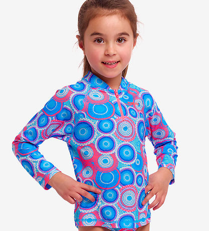 Funkita Sundbolur - Zippy útbrot - UV50+ - Bundjalung Blue