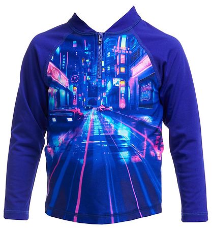 Funkita Sundbolur - Zippy útbrot - UV50+ - Cyber ​​​​City