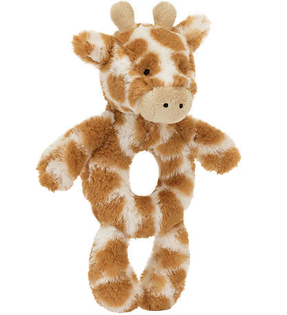Jellycat Ring rattle - 18x8 cm - Bashful Giraffe