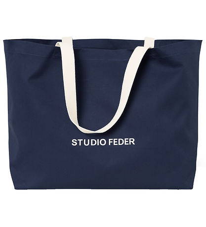Studio Feder Helgartaska - Sorella BIG Taska - Striga - Dökkblát