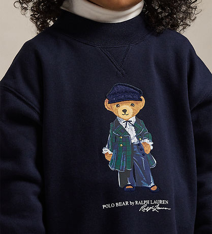 Polo Ralph Lauren Joggingkjóll - Dökkblátt M. Bangsi