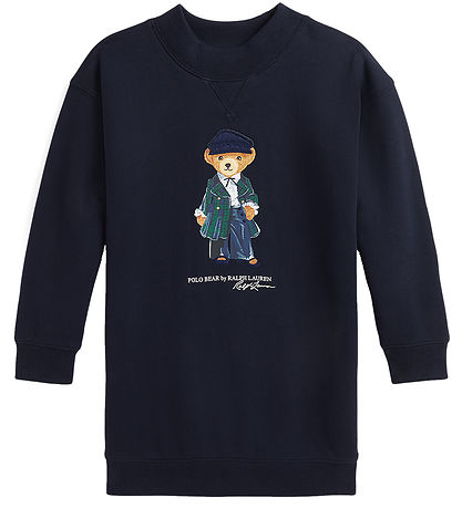 Polo Ralph Lauren Joggingkjóll - Dökkblátt M. Bangsi