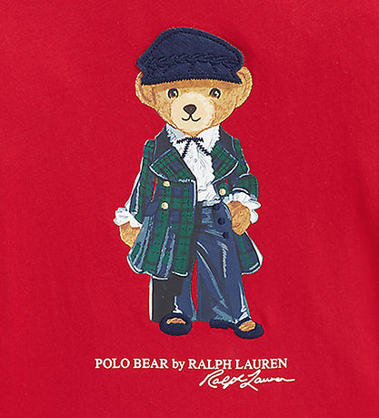 Polo Ralph Lauren Blouse - Red w. Soft Toy