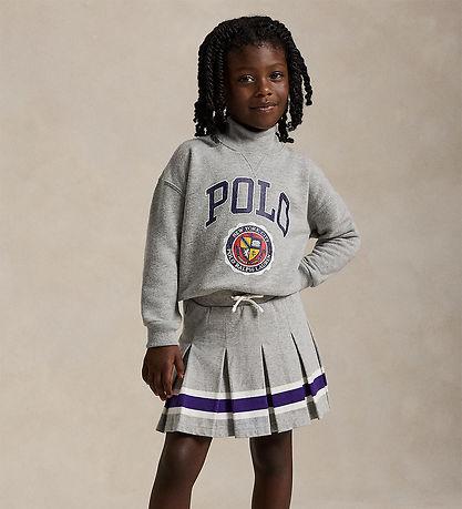 Polo Ralph Lauren Tennispils - Grátóna M. Fjólublátt/Hvítt