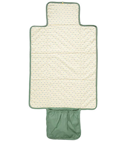 Cam Cam Ferða-skiptidýna - Quiltet - 70x44 cm - Ivy Green