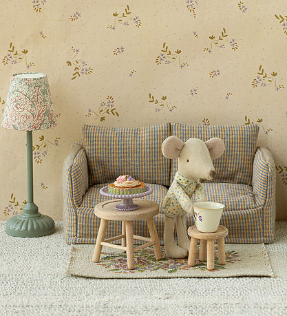 Maileg Miniature Sofa - Mouse - Checs