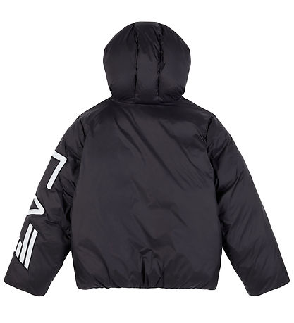 EA7 Steppjacke - Armani Blue m. Weiß