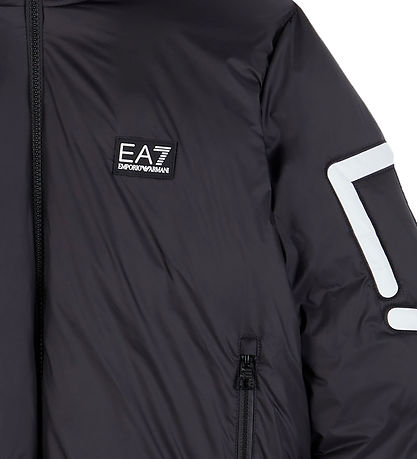 EA7 Steppjacke - Armani Blue m. Weiß