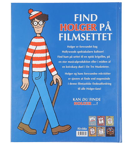 Alvilda Book - Find Holger I Hollywood - Danish