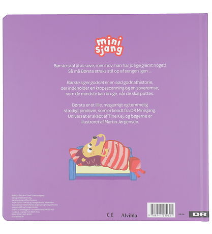 Alvilda Book - Mini-chant - Brush Says Goodnight - Danish